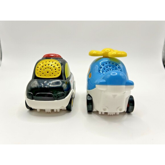 Vtech Go! Go! Smart Wheels Police Car & Helicopter Tested and Working Lot Of 2 - Picture 4 of 10